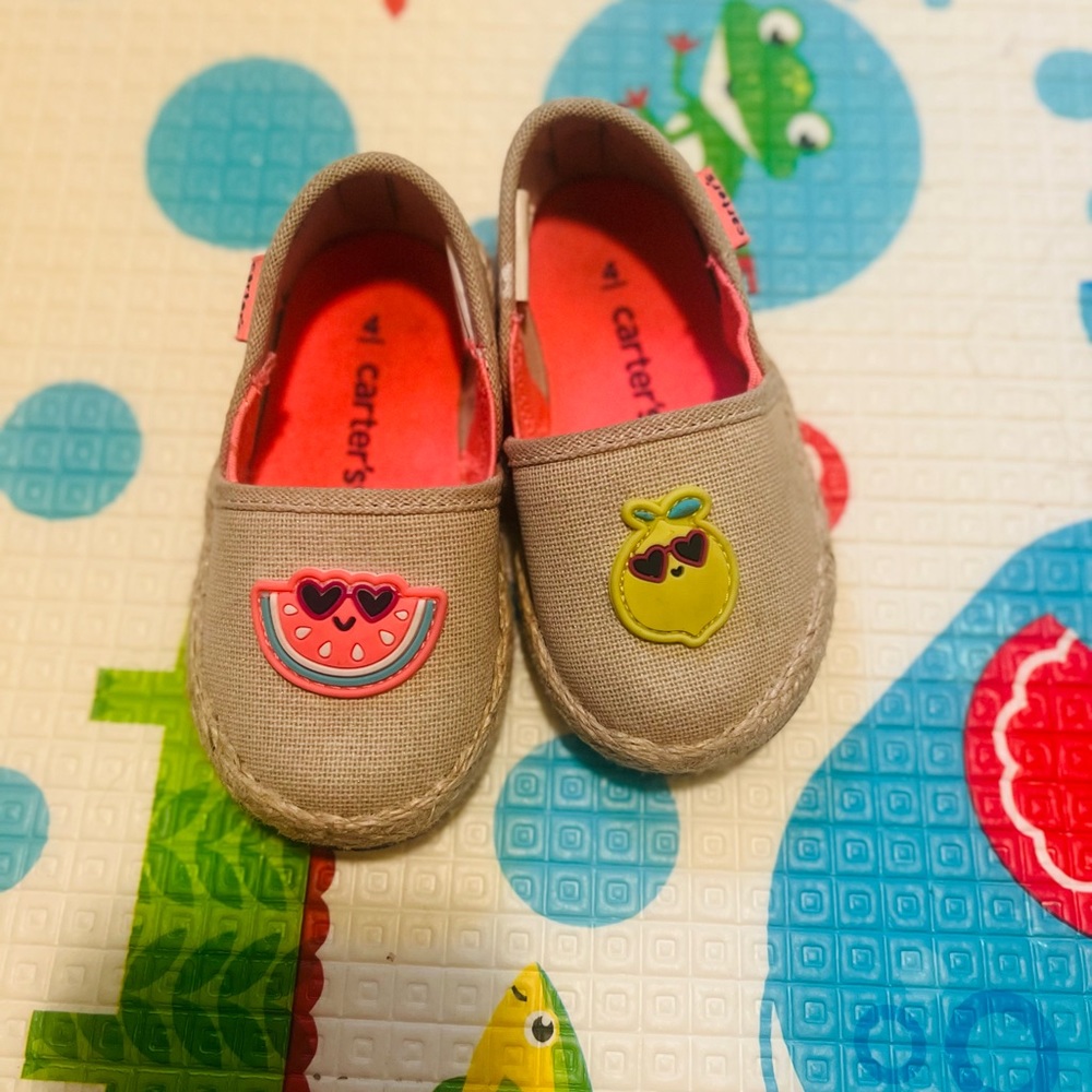Baby espadrilles size 4 Infant